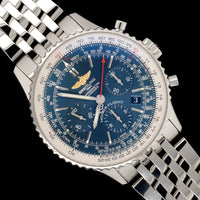 Stainless Steel Pre-Owned Breitling Navitimer Honor Flight Estate Watch