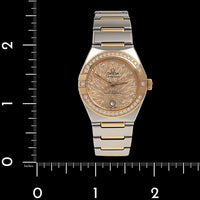 Stainless Steel & Yellow Gold Pre-Owned Omega Constellation Estate Watch