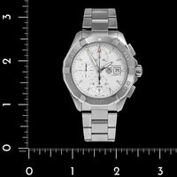 Stainless Steel Pre-Owned Tag Heuer Aquaracer Chronograph Estate Watch