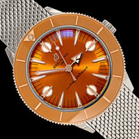 Stainless Steel Rose Gold Pre-Owned Breitling Superocean Heritage '57 Estate Watch