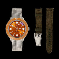 Stainless Steel Rose Gold Pre-Owned Breitling Superocean Heritage '57 Estate Watch