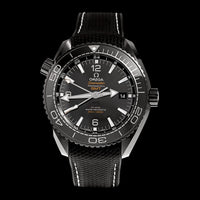 Ceramic Pre-Owned Omega Seamaster Planet Ocean 600m GMT Estate Watch