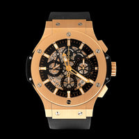 Rose Gold & Black Ceramic Pre-Owned Hublot Bigbang Aerobang Estate Watch