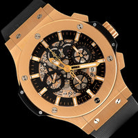 Rose Gold & Black Ceramic Pre-Owned Hublot Bigbang Aerobang Estate Watch