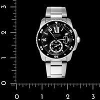 Stainless Steel Pre-Owned Cartier Calibre de Cartier, Diver Estate Watch