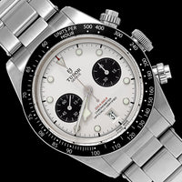 Stainless Steel TUDOR Black Bay Chronograph Estate Watch