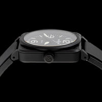 Ceramic Pre-Owned Bell & Ross BR-03 Black Matte Estate Watch