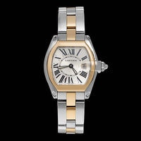 Stainless Steel Yellow Gold Pre-Owned Cartier Roadster Estate Watch