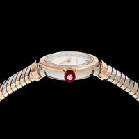 Stainless Steel &amp; Rose Gold Pre-Owned Bvlgari Lvcea Estate Watch
