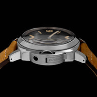 Stainless Steel Pre-Owned Panerai Base Logo Acciaio Estate Watch
