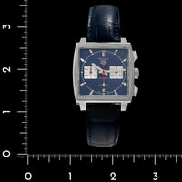 Stainless Steel Pre-Owned TAG Heuer Monaco Chronograph Estate Watch