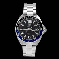 Stainless Steel Pre-Owned TAG Heuer Formula 1 GMT Estate Watch