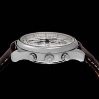 Stainless Steel Pre-Owned Longines Master Collection Moonphase Chronograph Estate Watch
