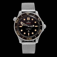 Titanium Pre-Owned Omega Seamaster 007 No Time To Die Estate Watch