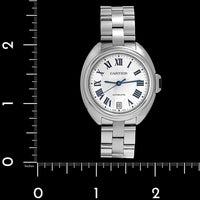 Stainless Steel Pre-Owned Cartier Cle de Cartier Estate Watch