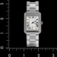 Stainless Steel Pre-Owned Cartier Tank Solo Estate Watch