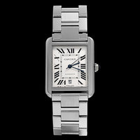 Stainless Steel Pre-Owned Cartier Tank Solo Estate Watch