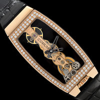 Rose Gold Pre-Owned Corum Miss Golden Bridge Estate Watch