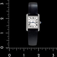 Stainless Steel Pre-Owned Cartier Tank Estate Watch