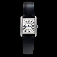 Stainless Steel Pre-Owned Cartier Tank Estate Watch
