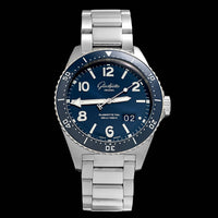 Stainless Steel Pre-Owned Glashutte Original SeaQ Panorama Date Estate Watch