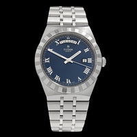 Stainless Steel Pre-Owned TUDOR Royal Day+Date. Estate Watch