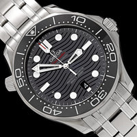 Stainless Steel Pre-Owned Omega Seamaster Diver 300M Estate Watch