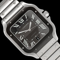 Stainless Steel Pre-Owned Cartier Santos Estate Watch