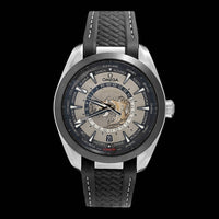 Titanium Pre-Owned Omega Seamaster Aqua Terra World Timer Estate Watch