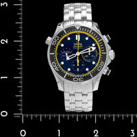 Stainless Steel Pre-Owned Omega Seamaster Diver 300M, Chronograph Estate Watch