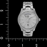 Stainless Steel Pre-Owned TAG Heuer Link, Calibre 5 day-date Estate Watch