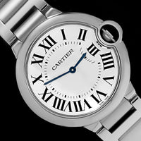 Stainless Steel Pre-Owned Cartier Ballon Bleu Estate Watch