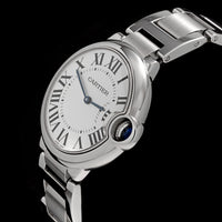 Stainless Steel Pre-Owned Cartier Ballon Bleu Estate Watch