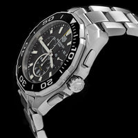 Stainless Steel Pre-Owned TAG Heuer Aquaracer Chronograph Estate Watch