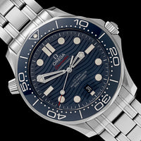 Stainless Steel Pre-Owned Omega Seamaster Diver 300M. Estate Watch