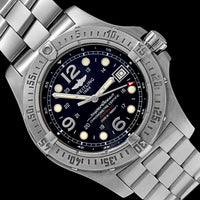 Stainless Steel Pre-Owned Breitling SuperOcean Steel Fish Estate Watch