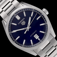 Stainless Steel Pre-Owned Tag Heuer Carrera Date Estate Watch