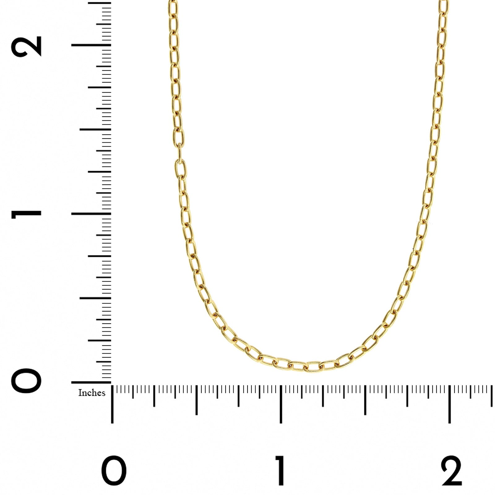 14K Yellow Gold Light Slim Chain