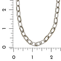 Sterling Silver Squared Paperclip Chain