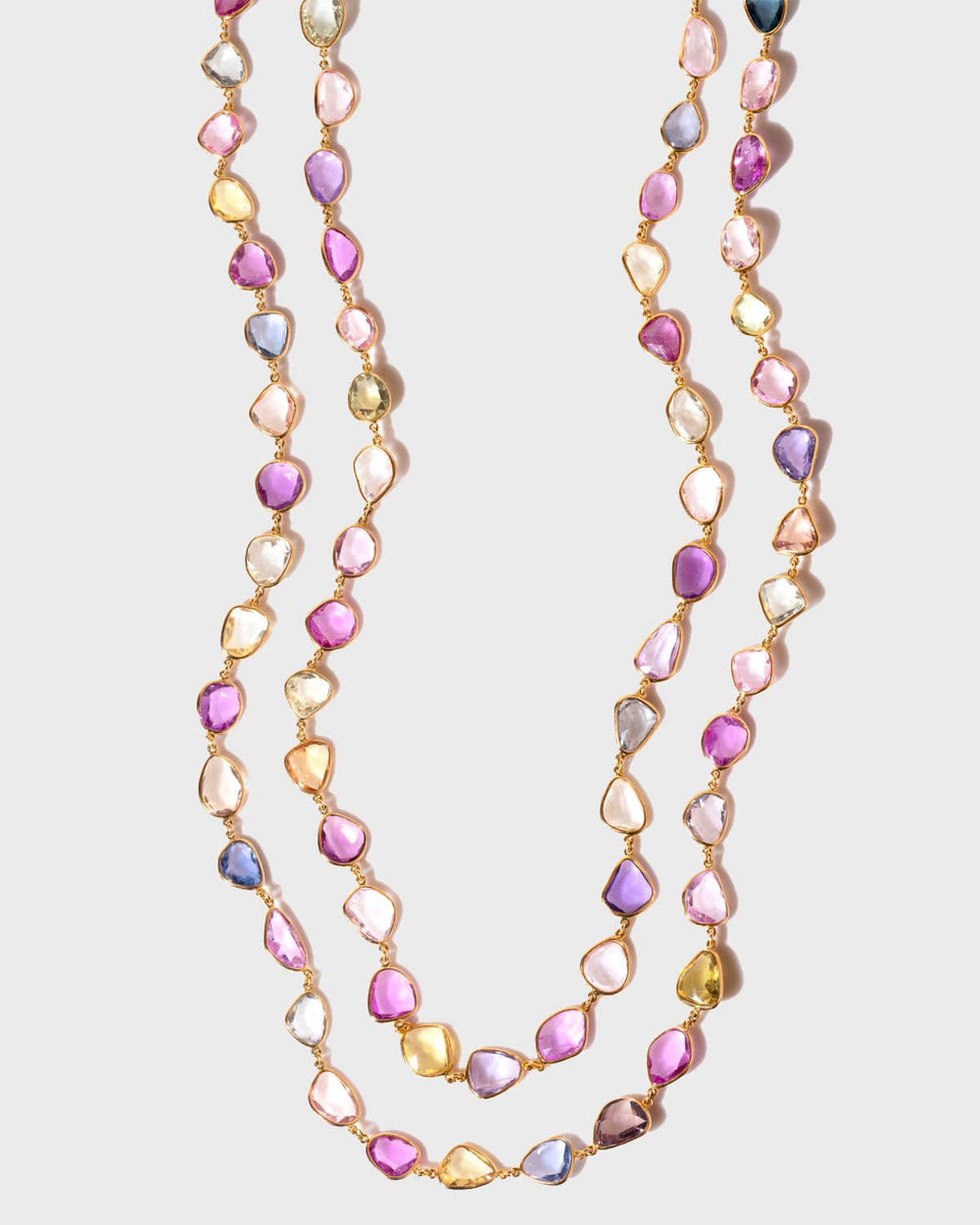 Multicolored Gemstone Necklace