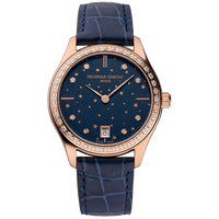 Frederique Constant Classics Ladies Quartz Stainless Steel & Rose Gold FC-220NSD3BD4