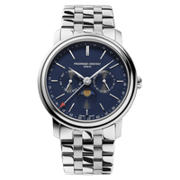 Frederique Constant Classics Index Business Timer Quartz Stainless Steel FC-270N4P6B