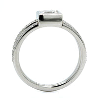 Platinum Princess Cut Diamond Engagement Ring