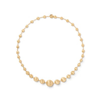 Marco Bicego 18K Yellow Gold Africa Graduated Bead Necklace