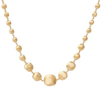 Marco Bicego 18K Yellow Gold Africa Graduated Bead Necklace