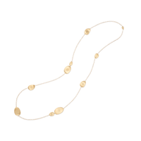 Marco Bicego Lunaria 18K Yellow Gold  Station Necklace