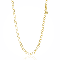 Temple St. Clair 18K Yellow Gold Ribbon Chain 18"
