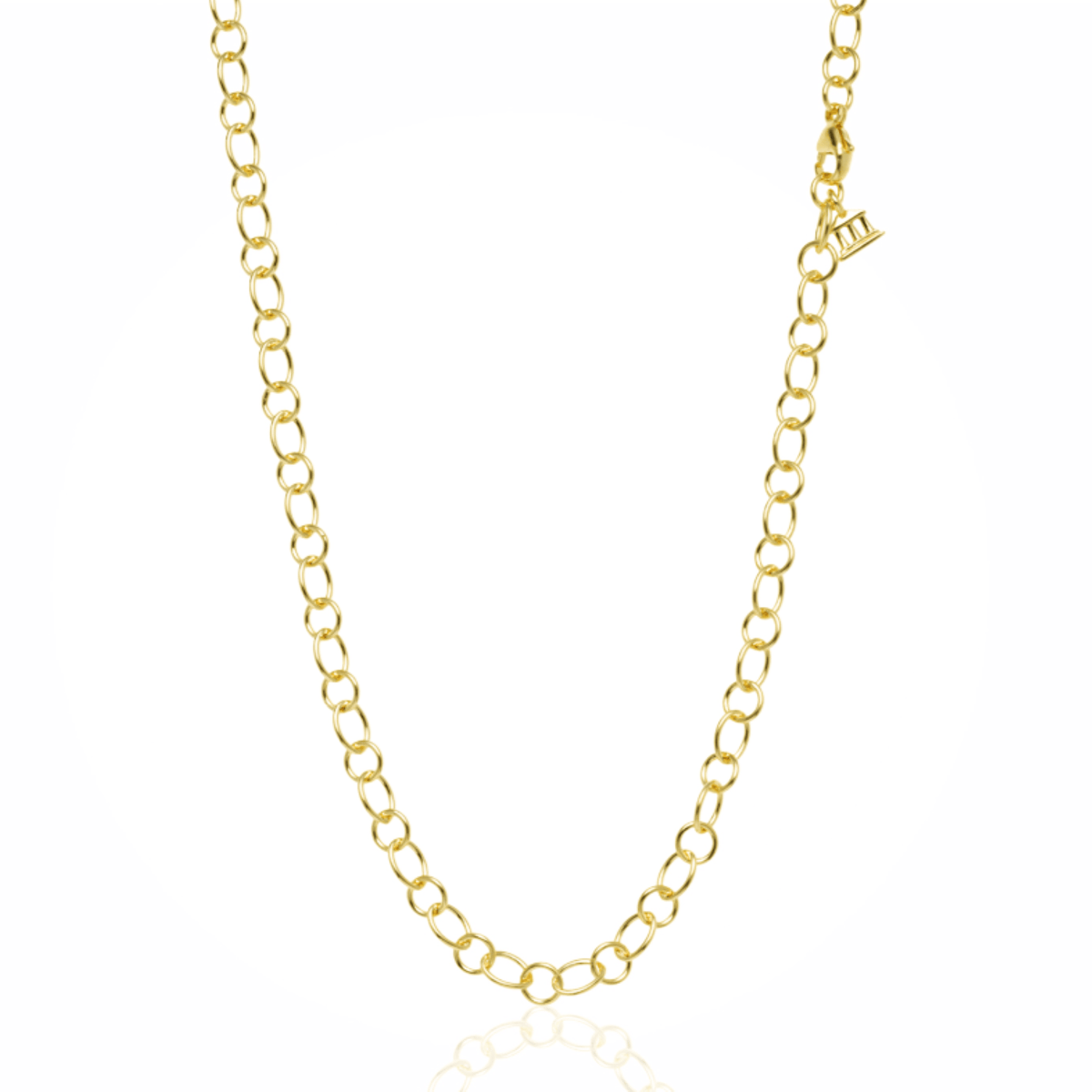 Temple St. Clair 18K Yellow Gold Ribbon Chain 18"