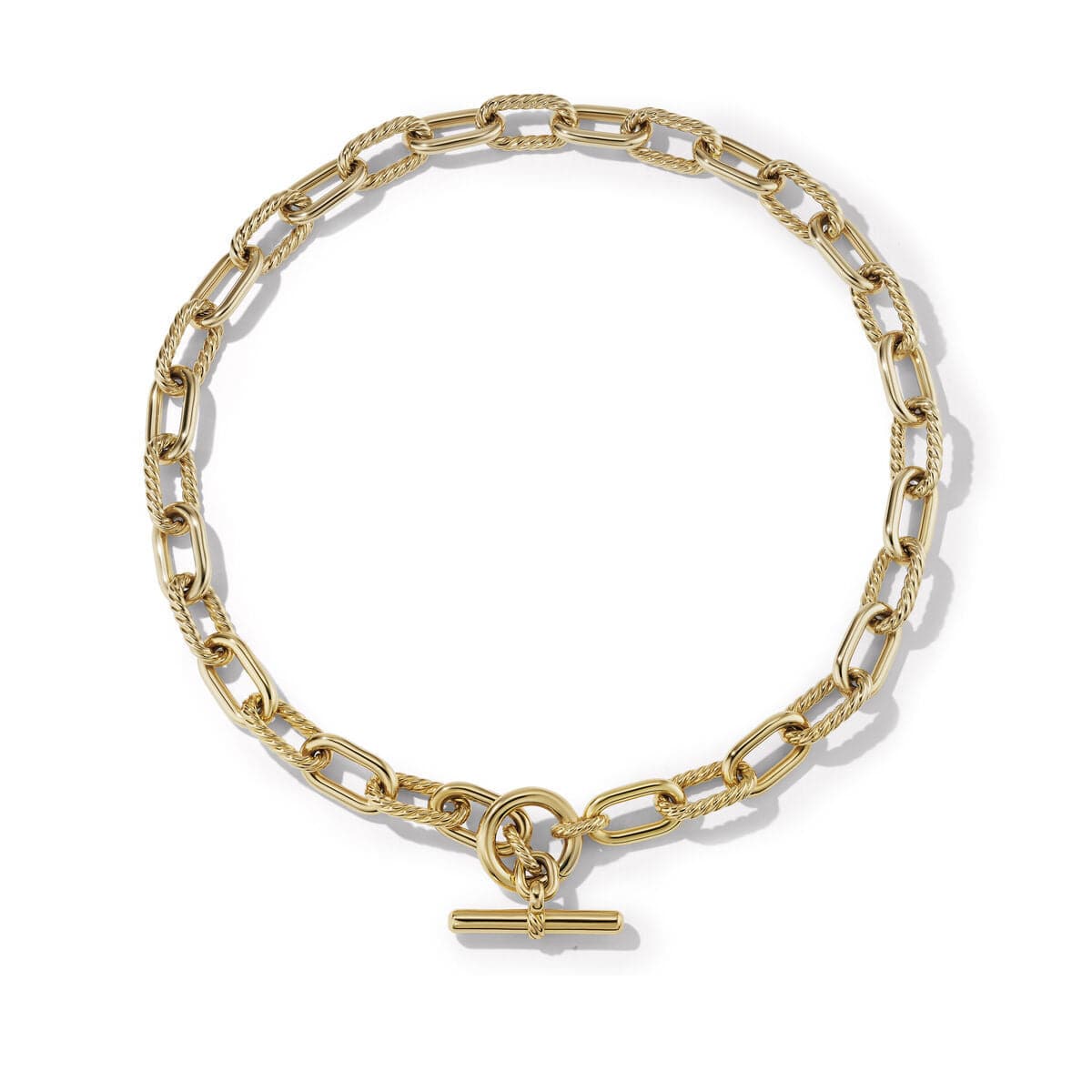 DY Madison® Toggle Chain Necklace in 18K Yellow Gold