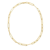 Roberto Coin 18K Yellow Gold Oval Link Chain Necklace